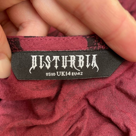 Disturbia wrap dress size L - Picture 3 of 3